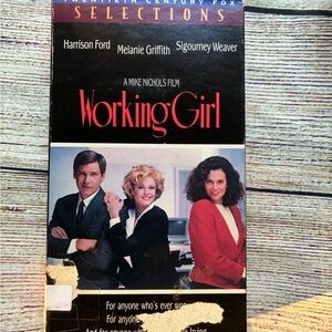 Working Girl VHS Tape